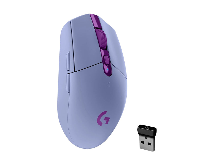 Logitech G305/G304 Lightspeed Wireless (Sort/Hvid) - Trådløs Mus