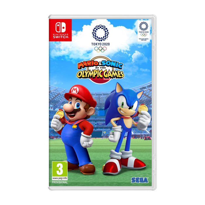 Mario & Sonic at the Olympic Games: Tokyo - Nintendo Switch (Brugt)