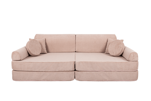 Large Modular Sofa for Kids - Slimcord Corduroy Pink