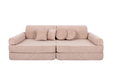 Large Modular Sofa for Kids - Slimcord Corduroy Pink