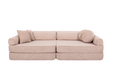 Large Modular Sofa for Kids - Slimcord Corduroy Pink