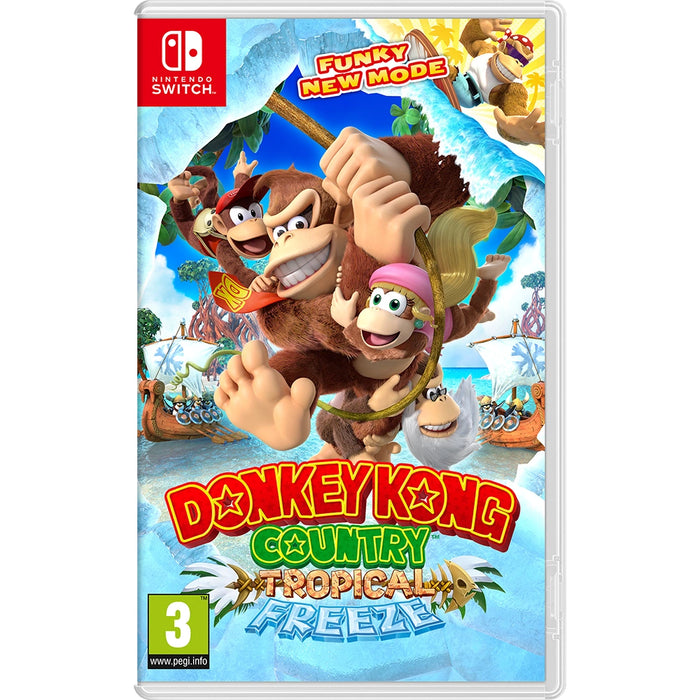 Donkey Kong Country: Tropical Freeze - Nintendo Switch (Brugt)