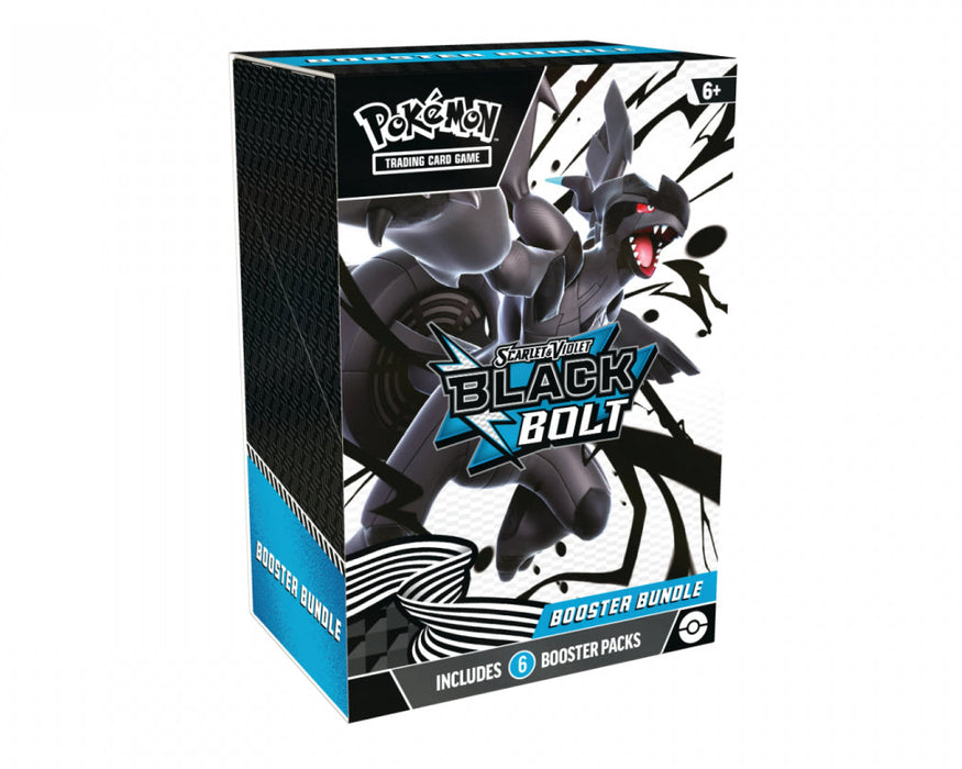 Pokémon - Scarlet & Violet: Black Bolt - Booster Bundle (6 Boosters)