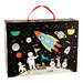 Playbox with Wooden Pieces - Space