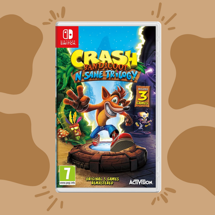 Crash Bandicoot N. Sane Trilogy - Nintendo Switch (Brugt)