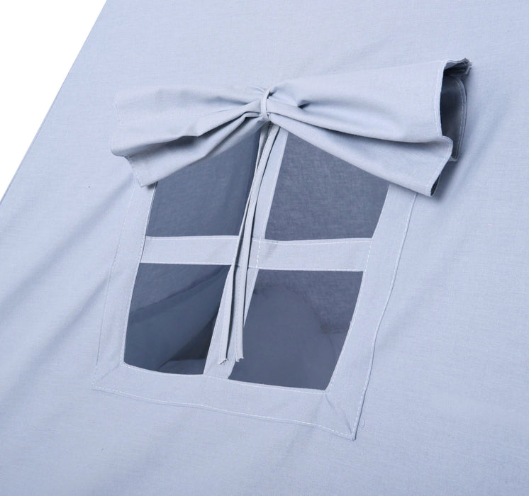 Teepee Tent Set - Grey Mouse