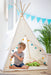 Teepee Tent Set - Rainbow Pom-Pom