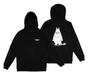 Moomintroll's Temper Hoodie Unisex - Black