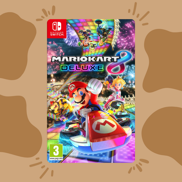 Med æske og cover tilhørende.