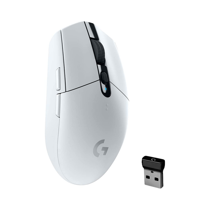 Logitech G305/G304 Lightspeed Wireless (Sort/Hvid) - Trådløs Mus