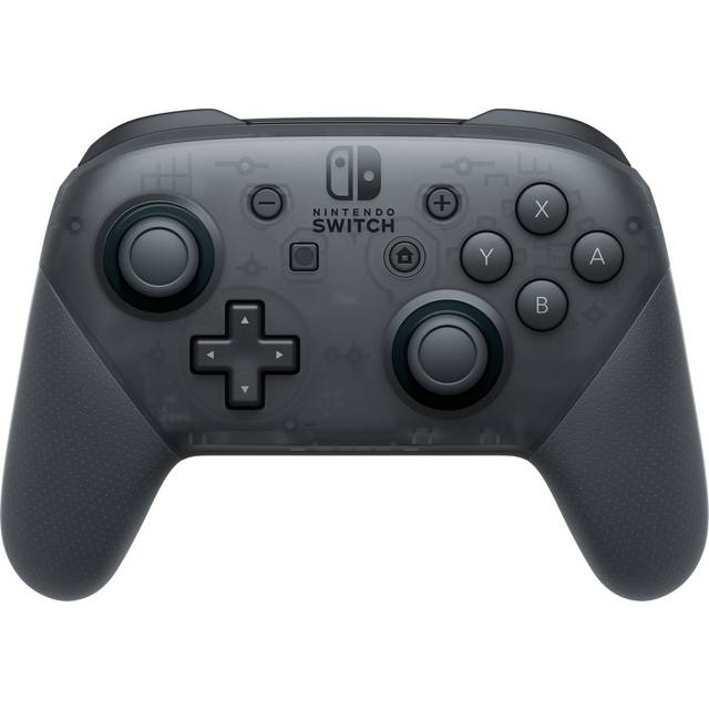 Nintendo Switch Pro Controller - Black/Sort - Original (Refurbished)