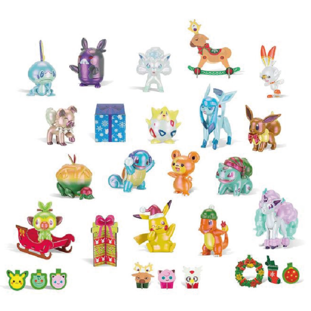 Pokemon: Deluxe Julekalender m/ Lys & Lyd (Holiday Calender)