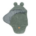 Baby Swaddle with Bear Ears – Olive Green