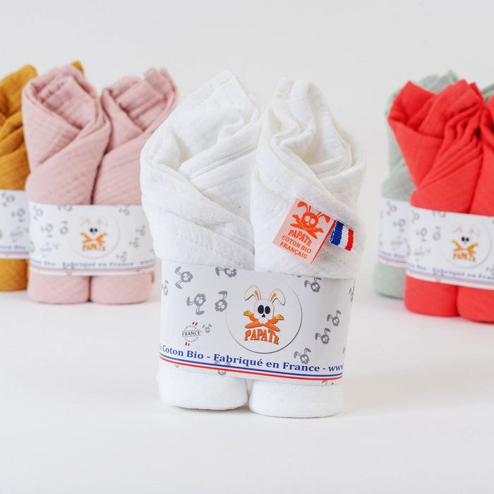 Sutteklud i Økologisk Bomuld - Hvid