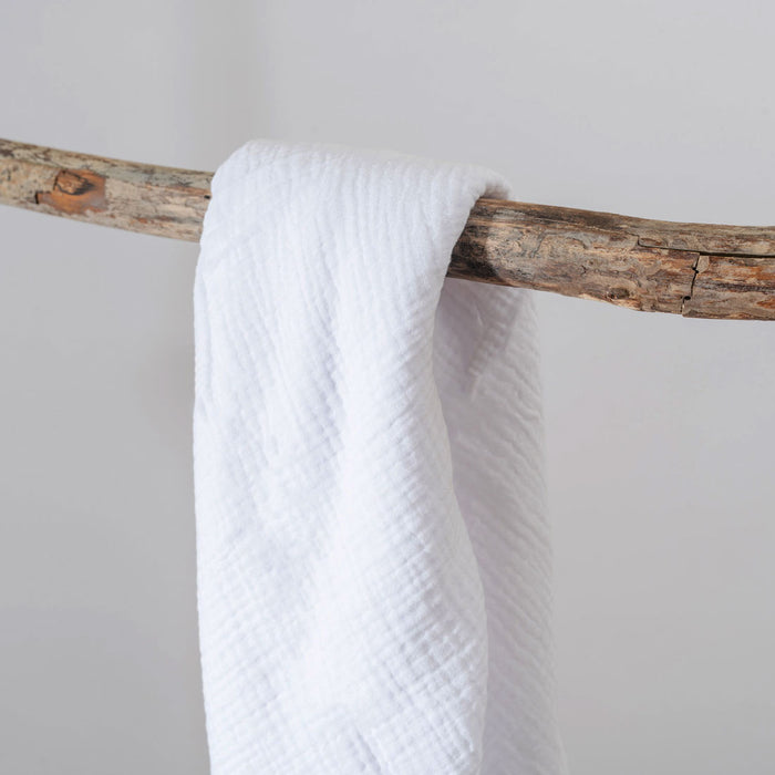 Sutteklud i Økologisk Bomuld - Hvid