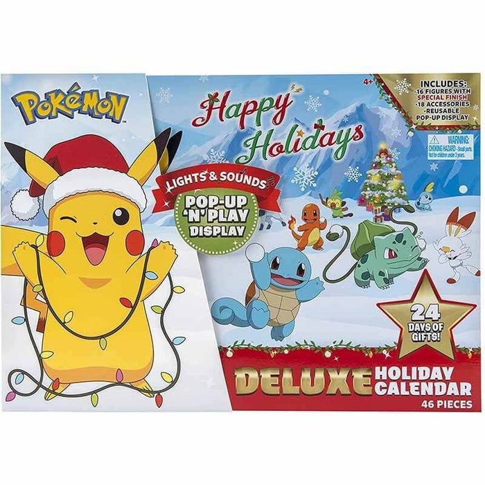 Pokemon: Deluxe Julekalender m/ Lys & Lyd (Holiday Calender)