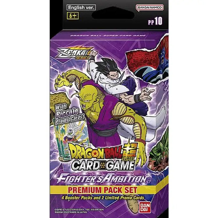 Dragon Ball Super TCG: Premium Pack - Zenkai Series 02, Fighter's Ambition - ADLR Poké-Shop