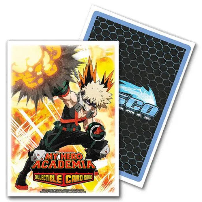 Dragon Shield - Matte Art Sleeves: My Hero Academia: Bakugo Explode (100 stk.) - ADLR Poké-Shop