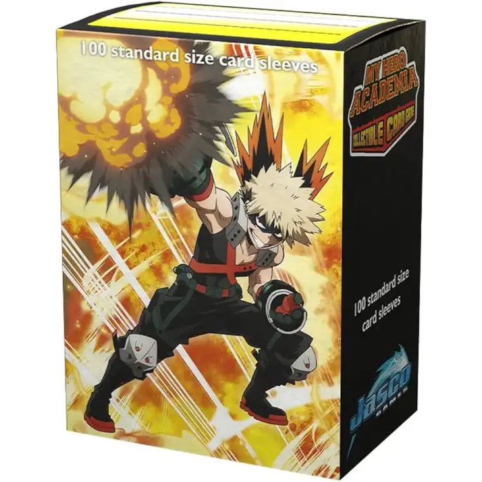 Dragon Shield - Matte Art Sleeves: My Hero Academia: Bakugo Explode (100 stk.) - ADLR Poké-Shop