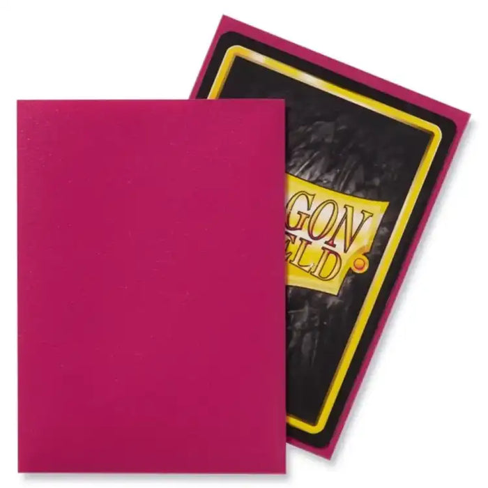 Dragon Shield: Matte Sleeves (100 stk.) Kartotekskortlommer Dragon Shield Magenta 