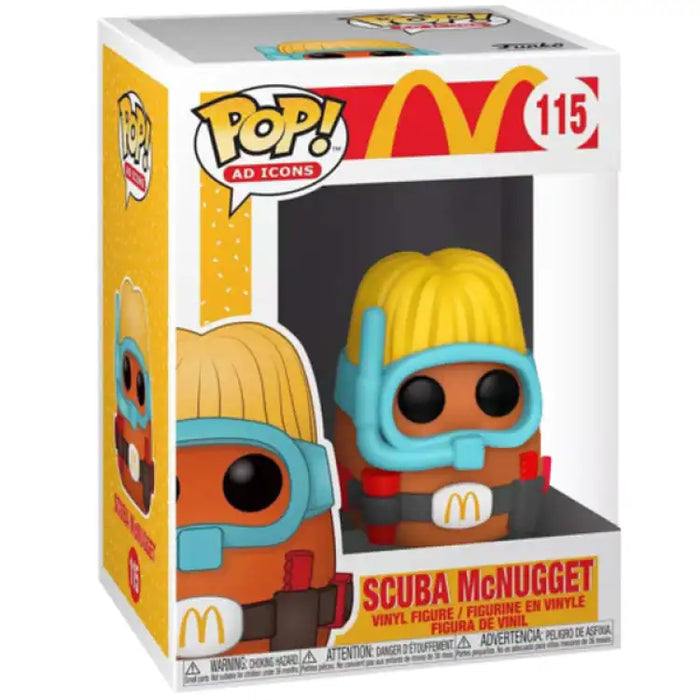 Funko Pop! Ad Icons: McDonalds Scuba McNugget #115