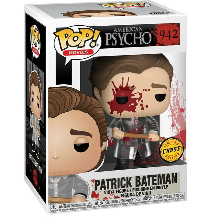 Funko Pop! American Psycho: Patrick Bateman #942 (Chase) - ADLR Poké-Shop