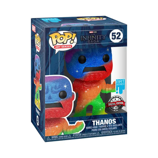 Funko Pop! Art Series: Infinity Saga, Rainbow Thanos #52 (inkl. Hard Acrylic Box) - ADLR Poké-Shop