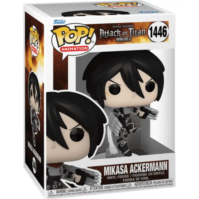 Funko POP! - Attack on Titan: Mikasa Ackermann #1446 - ADLR Poké-Shop