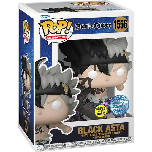 Funko POP! - Black Clover: Black Asta (Glow) - Special