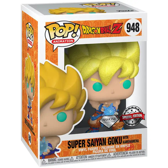 Funko Pop! DBZ: Super Saiyan Goku #948 (Diamond Collection) - ADLR Poké-Shop