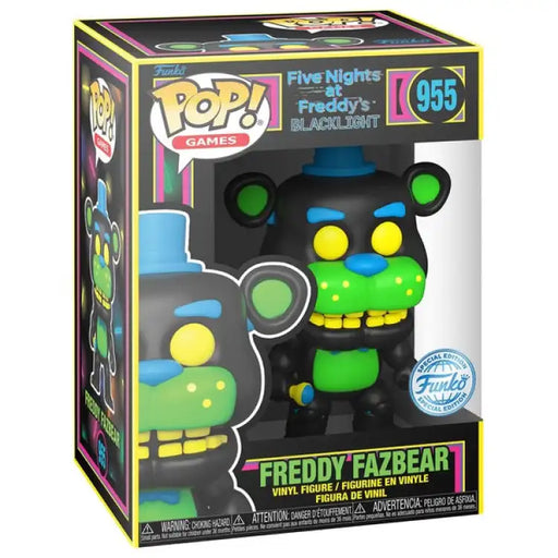 Funko POP! - Five Nights at Freddy's: Freddy Fazbear (Blacklight) #955 - ADLR Poké-Shop