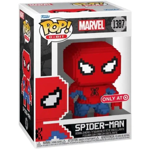 Funko POP! - Marvel: 8-Bit Spider-man (Target Exclusive) #1387 - ADLR Poké-Shop