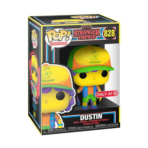 Funko Pop! Stranger Things: Dustin #828 (Black Light) Target Exclusive - ADLR Poké-Shop