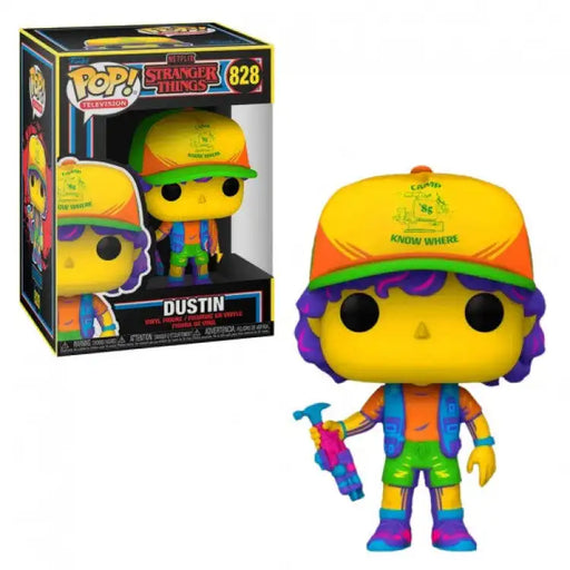 Funko Pop! Stranger Things: Dustin #828 (Black Light) - ADLR Poké-Shop