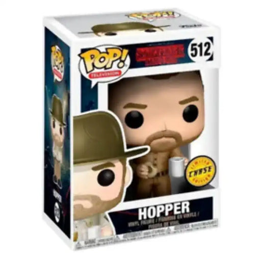 Funko POP! - Stranger Things: Hopper #512 (Chase) - ADLR Poké-Shop