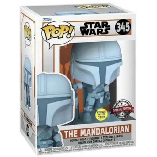 Funko Pop! The Mandalorian. Glow in the Dark #345 - ADLR Poké-Shop