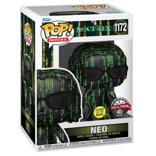 Funko Pop! The Matrix: Neo (Glow in the Dark) #1172 - ADLR Poké-Shop