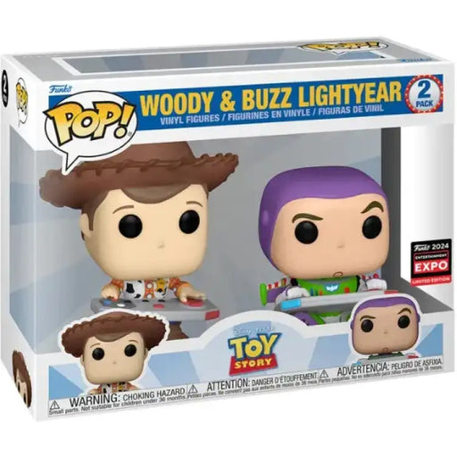 Funko POP! - Toy Story: Woody & Buzz Lightyear 2-Pack (EXPO Limited Edition) - ADLR Poké-Shop