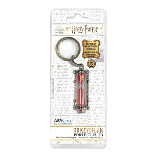 Harry Potter - Keychain 3D ’Gryffindor hourglass’