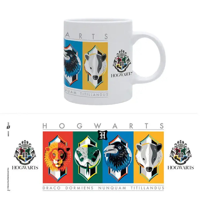 Harry Potter - Mug - 320 ml - House Crests Simple