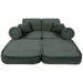 Medium Modular Sofa for Kids - Churros Forest Green