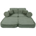 Medium Modular Sofa for Kids - Churros Sage Green