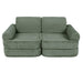 Medium Modular Sofa for Kids - Churros Sage Green