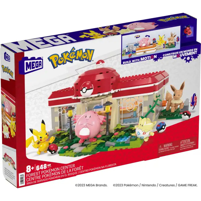 Mega Construx: Pokémon - Forest Pokémon Center - Construction Set - ADLR Poké-Shop