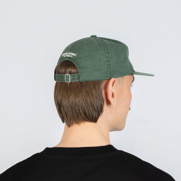 Moomin Washed Denim Adult Cap - Denim Green
