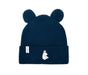 Moomintroll Winter Hat With Ears for Kids - Navy