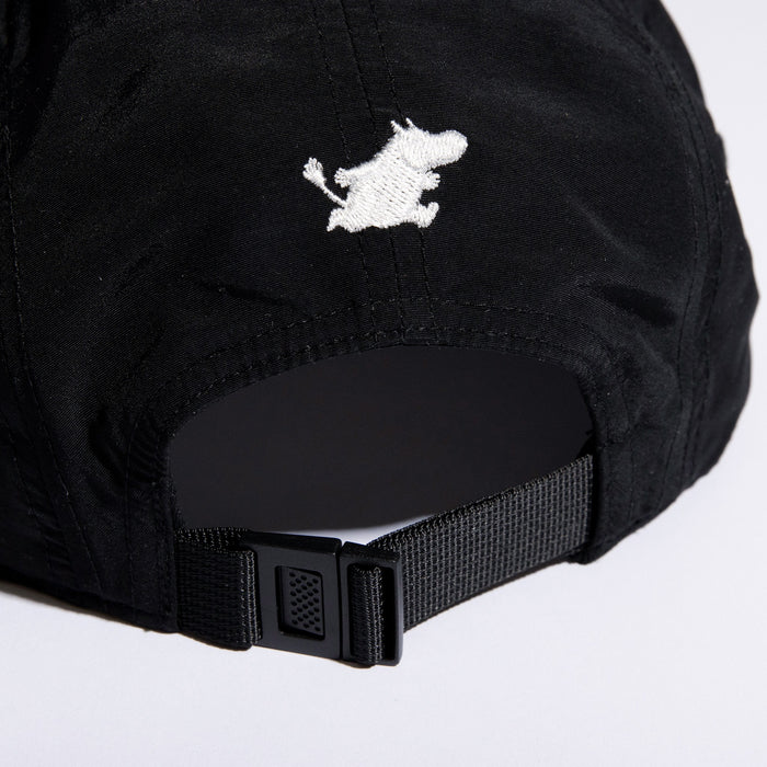 Moomintroll Adventure Nylon 5-panel Cap - Black