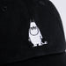 Moomintroll Grumpy Dad Cap Adult - Black