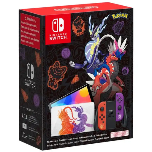 Nintendo Switch OLED Model, Scarlet/Violet - ADLR Poké-Shop
