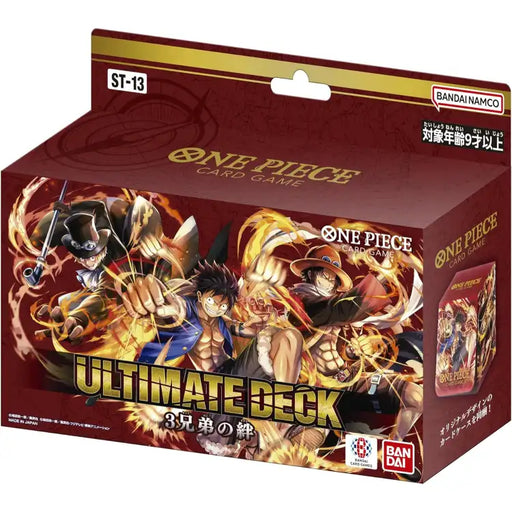 One Piece Card Game: *Japansk* Ultra Deck - ST13: The Three Brothers - ADLR Poké-Shop